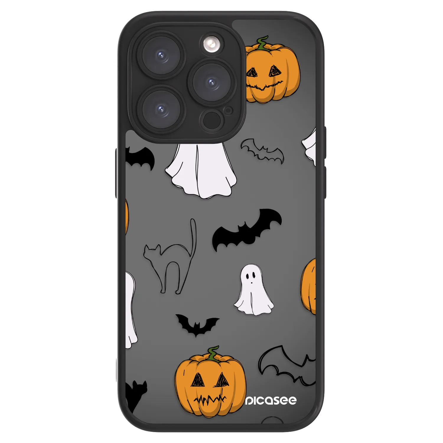 Picasee ULTIMATE CASE MagSafe pentru Apple iPhone 15 Pro - Spooky crew