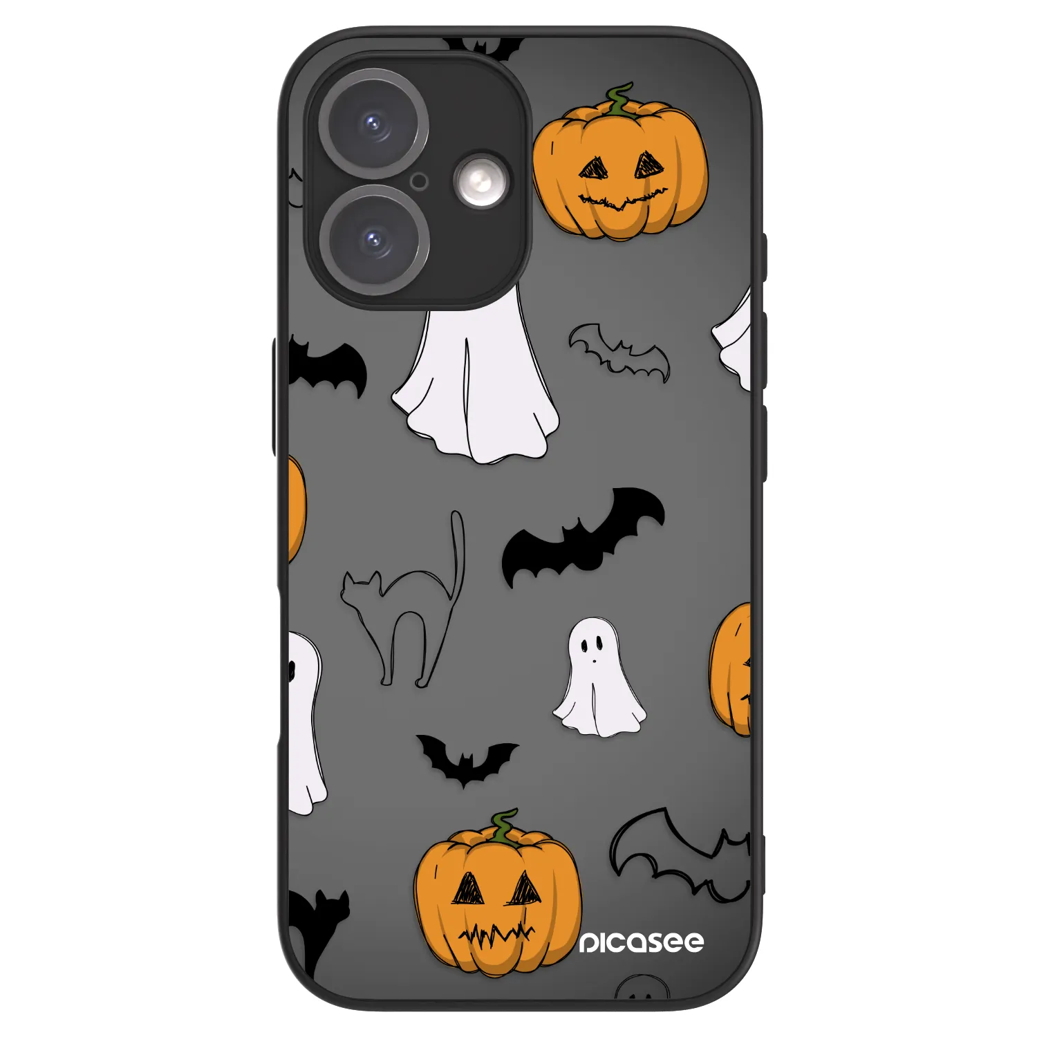 Picasee ULTIMATE CASE MagSafe pentru Apple iPhone 16 - Spooky crew