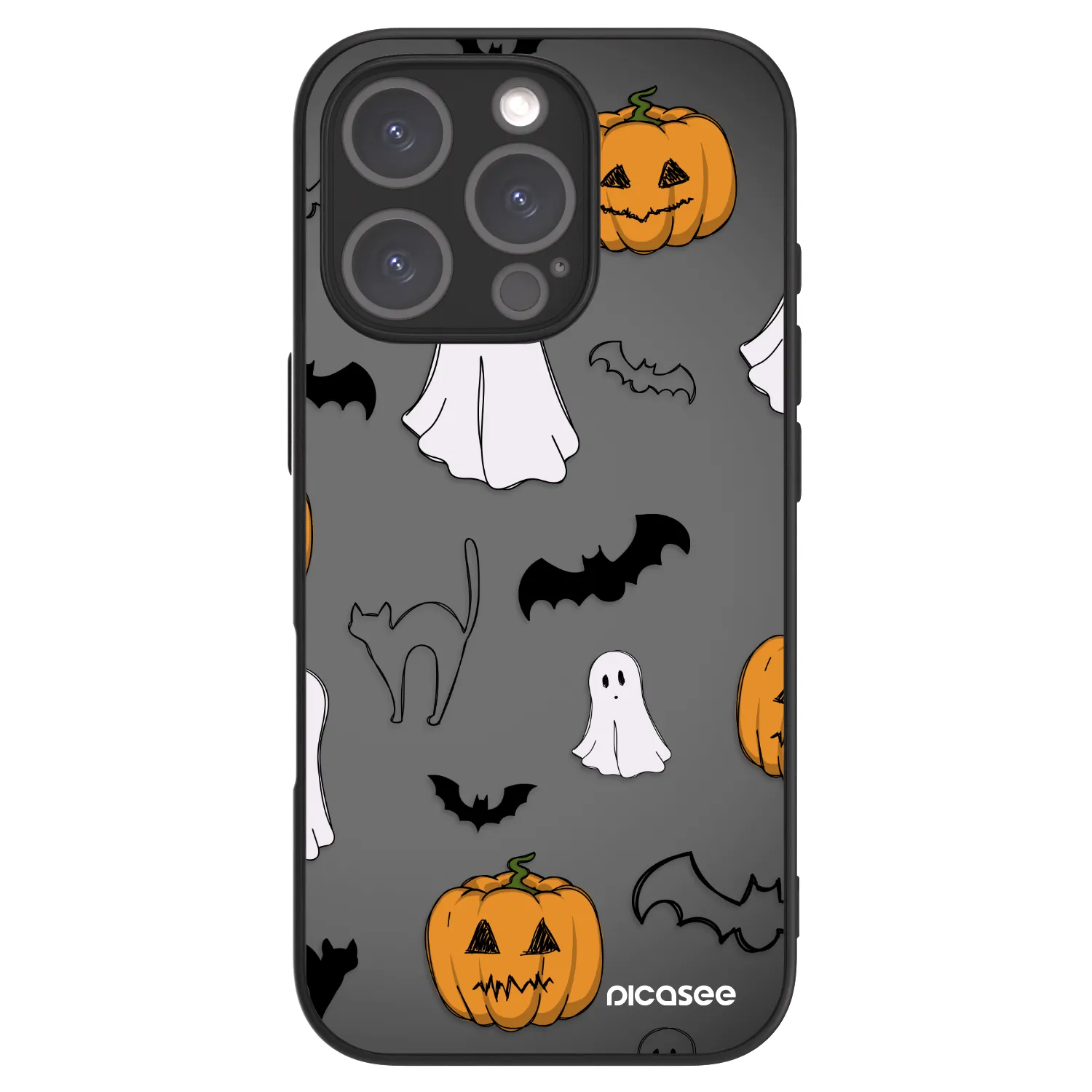Picasee ULTIMATE CASE pentru Apple iPhone 16 Pro - Spooky crew