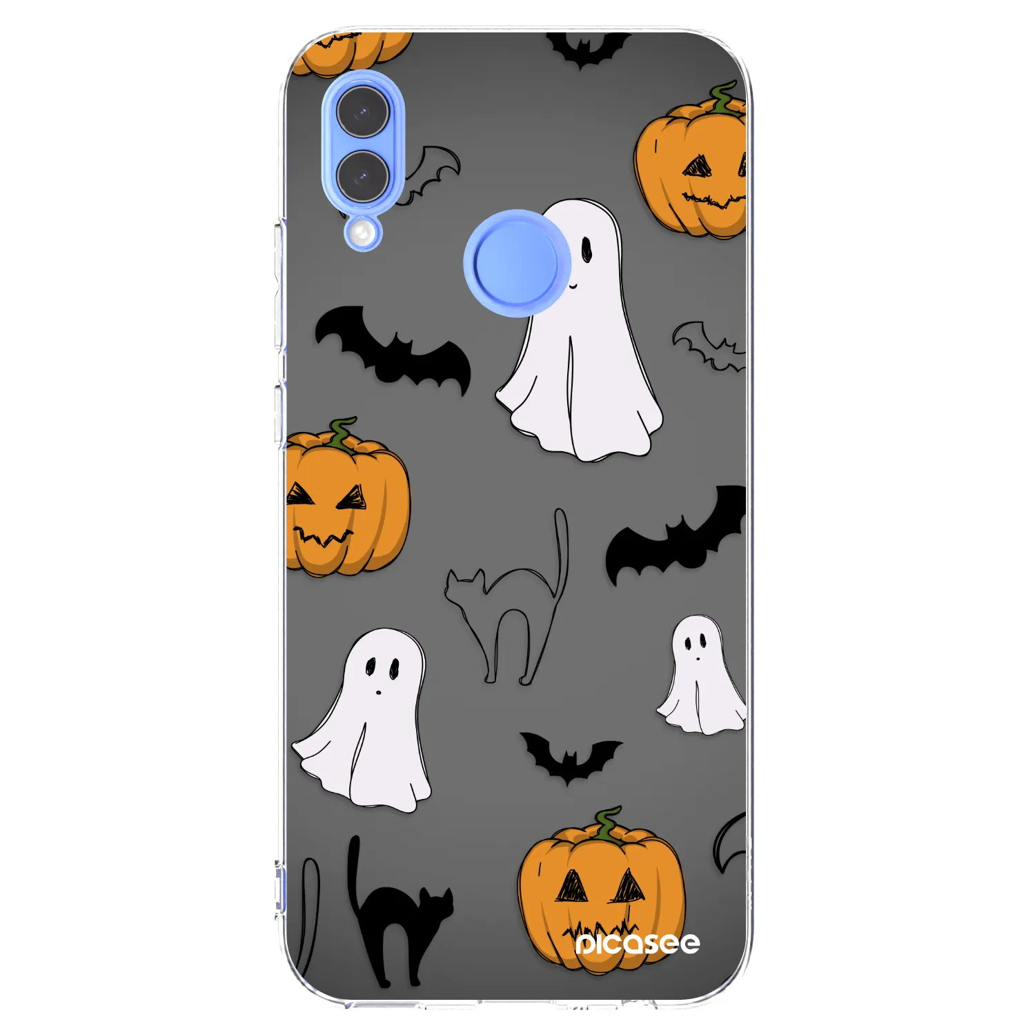 Picasee husă transparentă din silicon pentru Honor 10 Lite - Spooky crew
