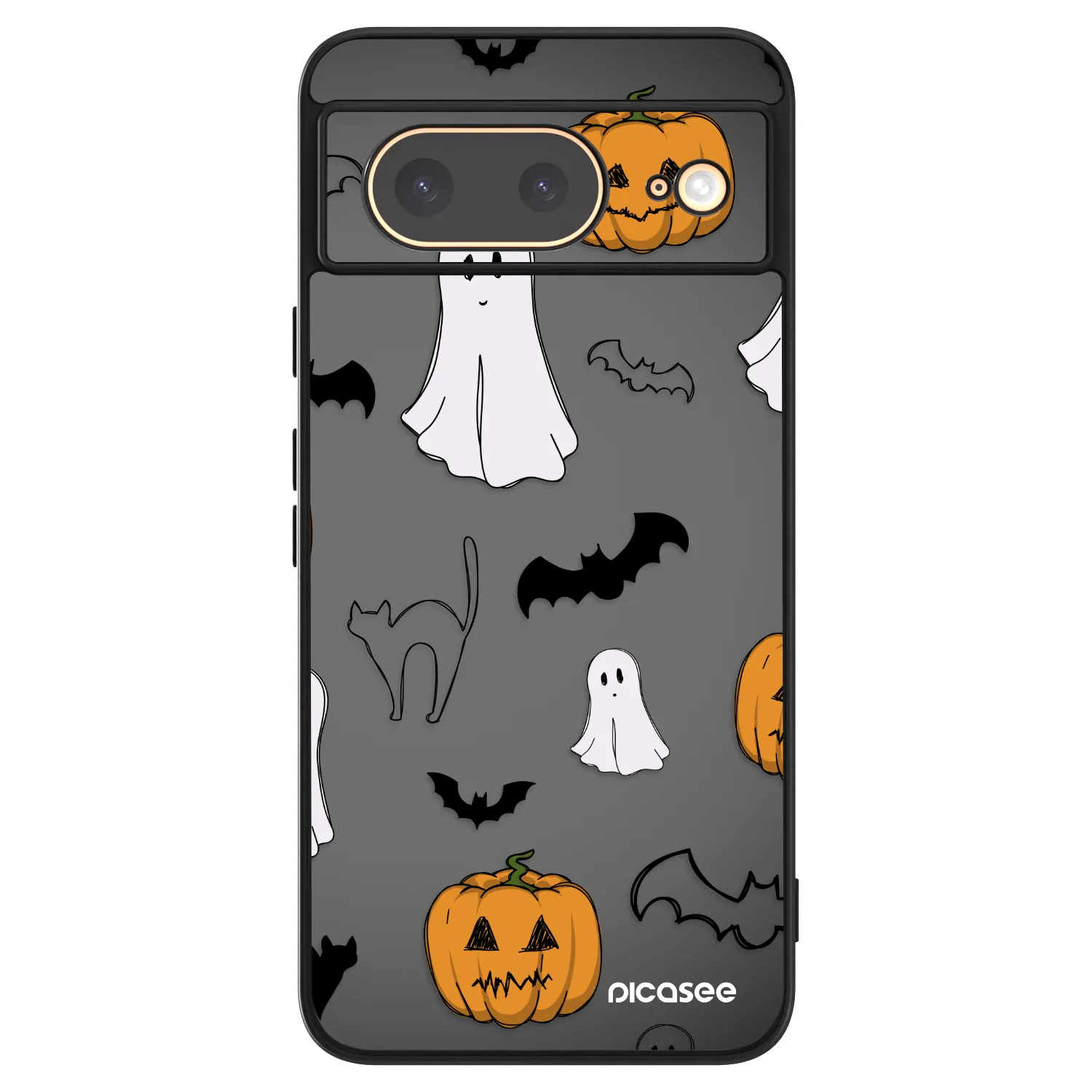 Picasee ULTIMATE CASE pentru Google Pixel 8 - Spooky crew