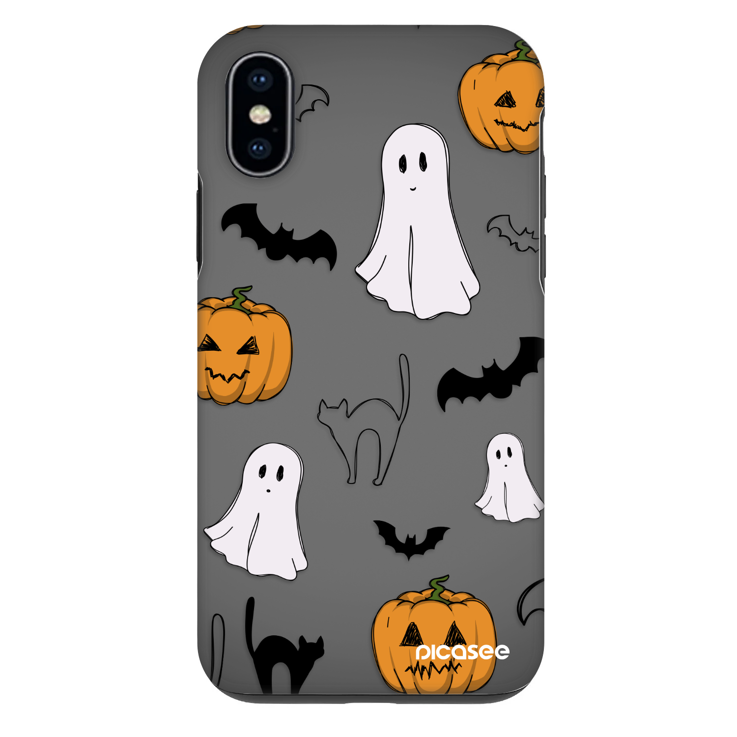 Picasee Fashion Case pentru Apple iPhone X/XS - Spooky crew
