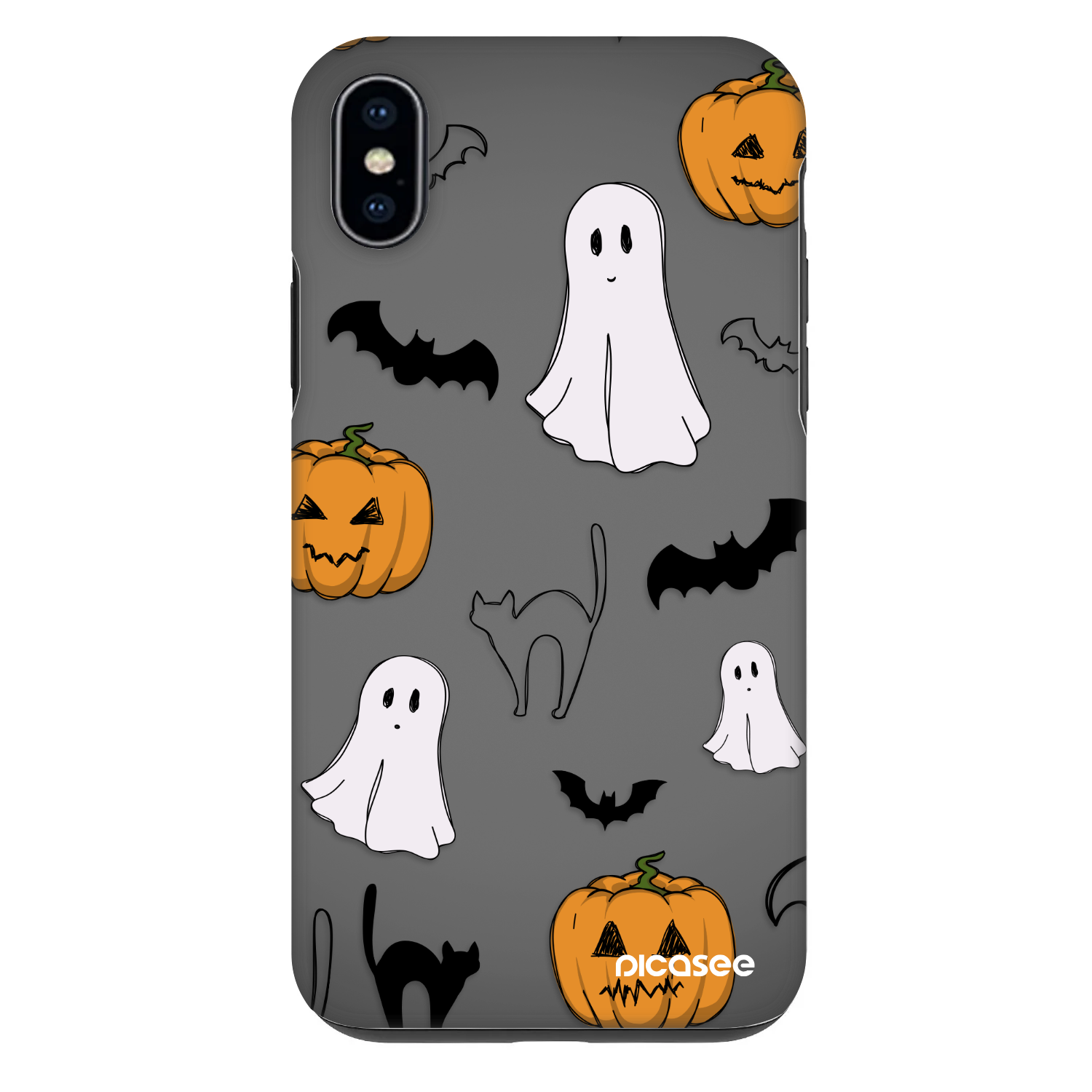 Picasee Fashion Case pentru Apple iPhone XS Max - Spooky crew