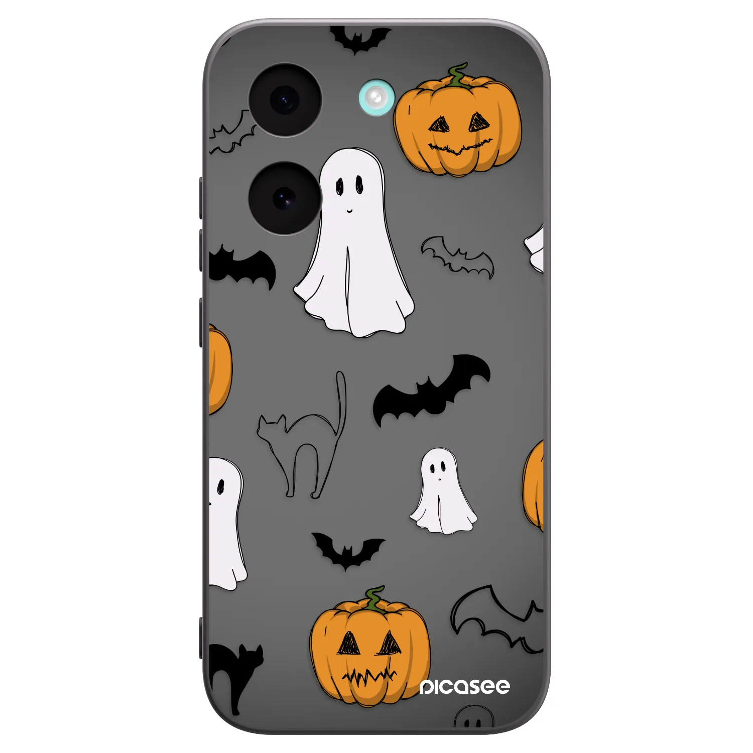 Picasee husă neagră din silicon pentru Xiaomi Poco X8 Pro - Spooky crew