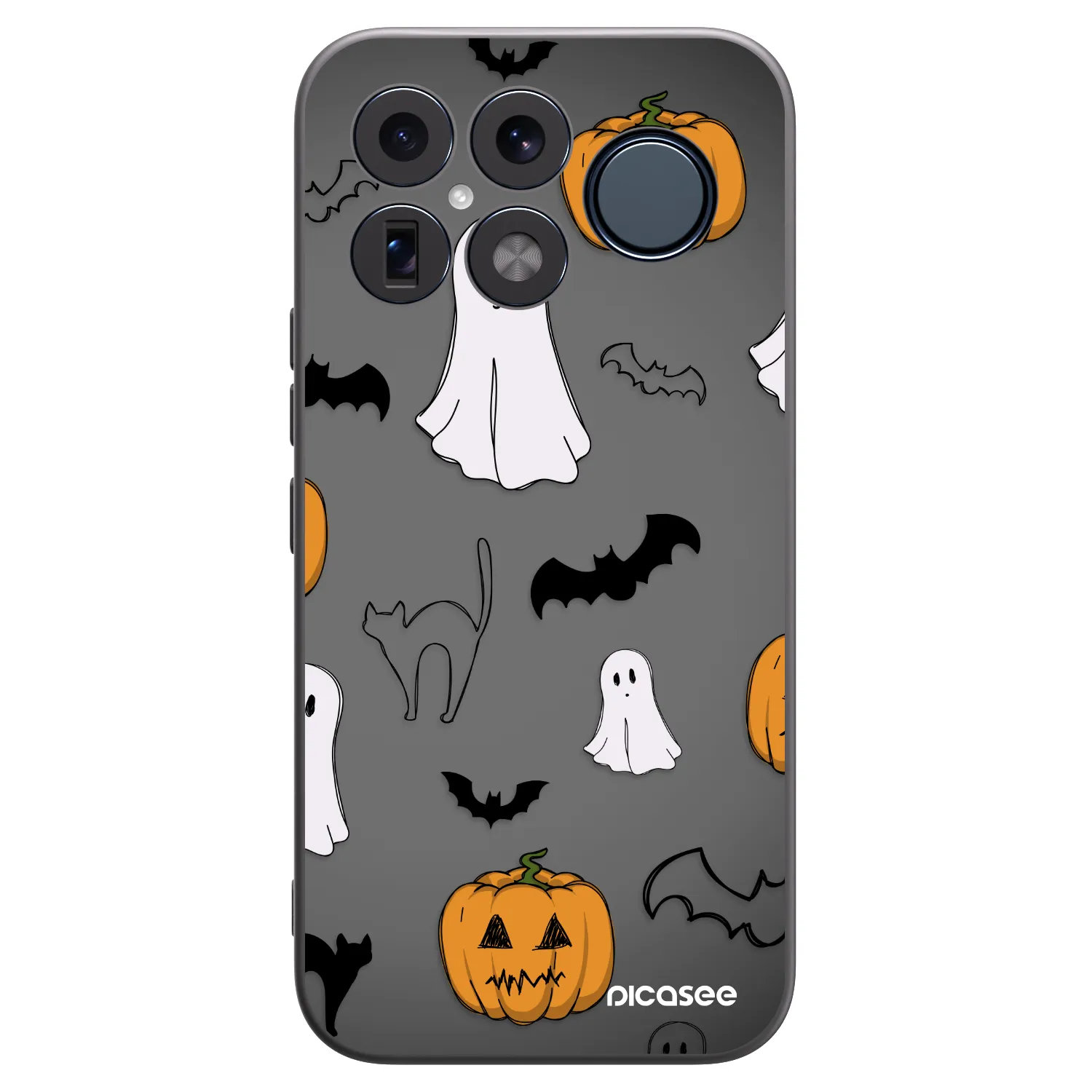 Picasee husă neagră din silicon pentru Xiaomi Poco F8 Ultra - Spooky crew