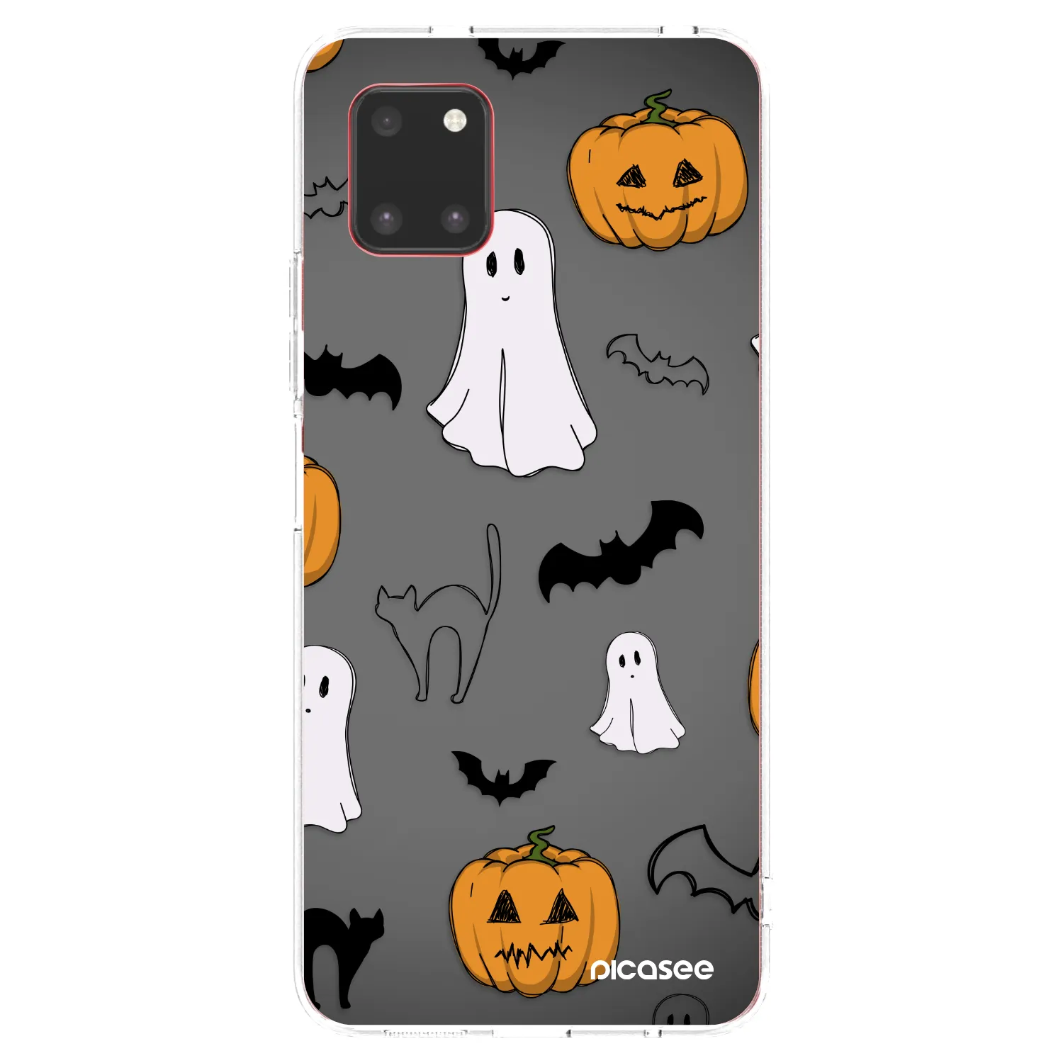 Picasee husă transparentă din silicon pentru Samsung Galaxy Note 10 Lite N770F - Spooky crew