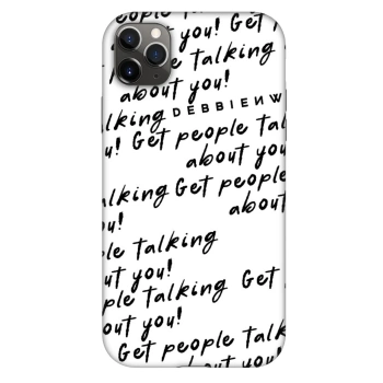 Husă pentru Apple iPhone 11 Pro Max - GET PEOPLE TALK ABOUT YOU