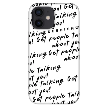 Husă pentru Apple iPhone 12 mini - GET PEOPLE TALK ABOUT YOU