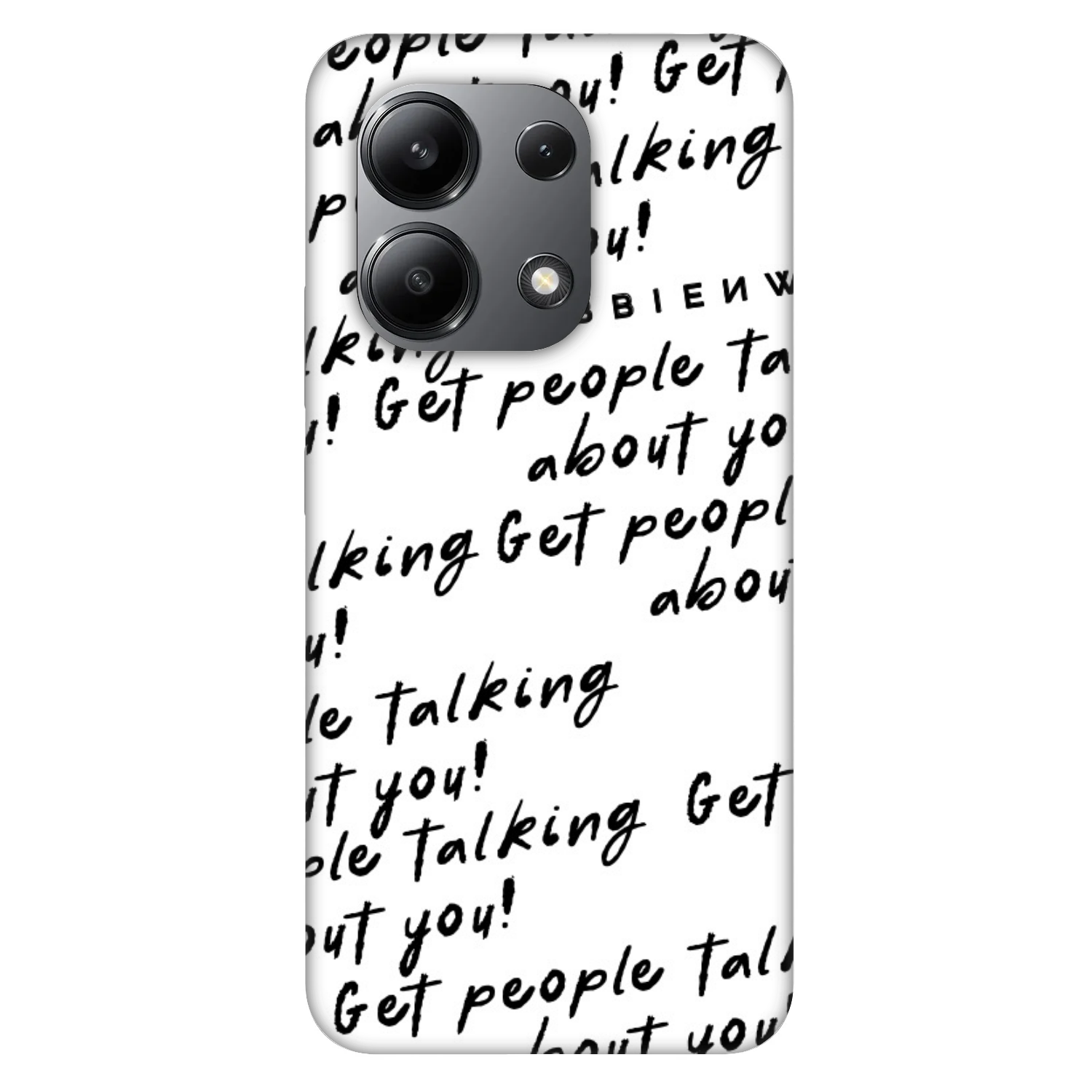 Picasee Fashion Case pentru Xiaomi Redmi Note 13 4G - GET PEOPLE TALK ABOUT YOU