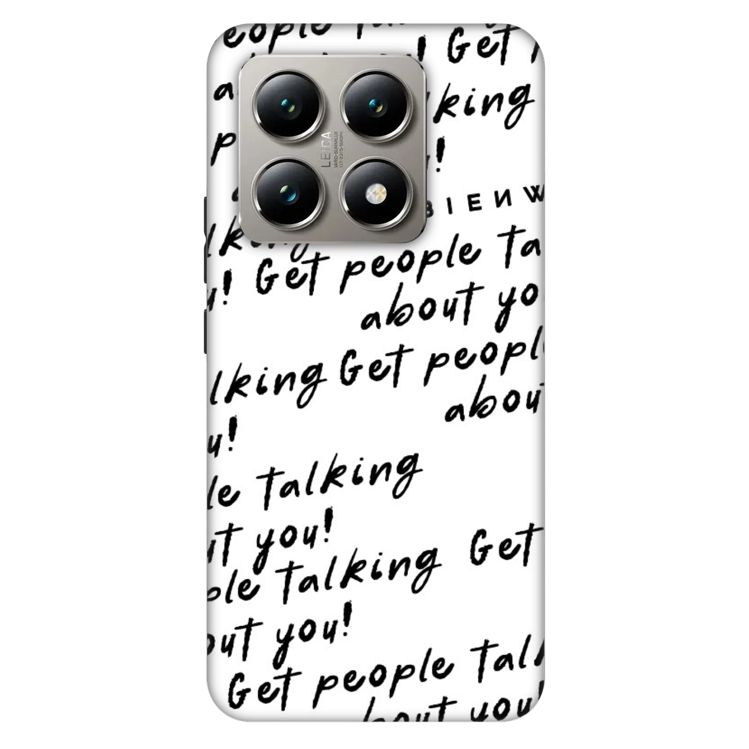 Picasee Fashion Case pentru Xiaomi 14T - GET PEOPLE TALK ABOUT YOU