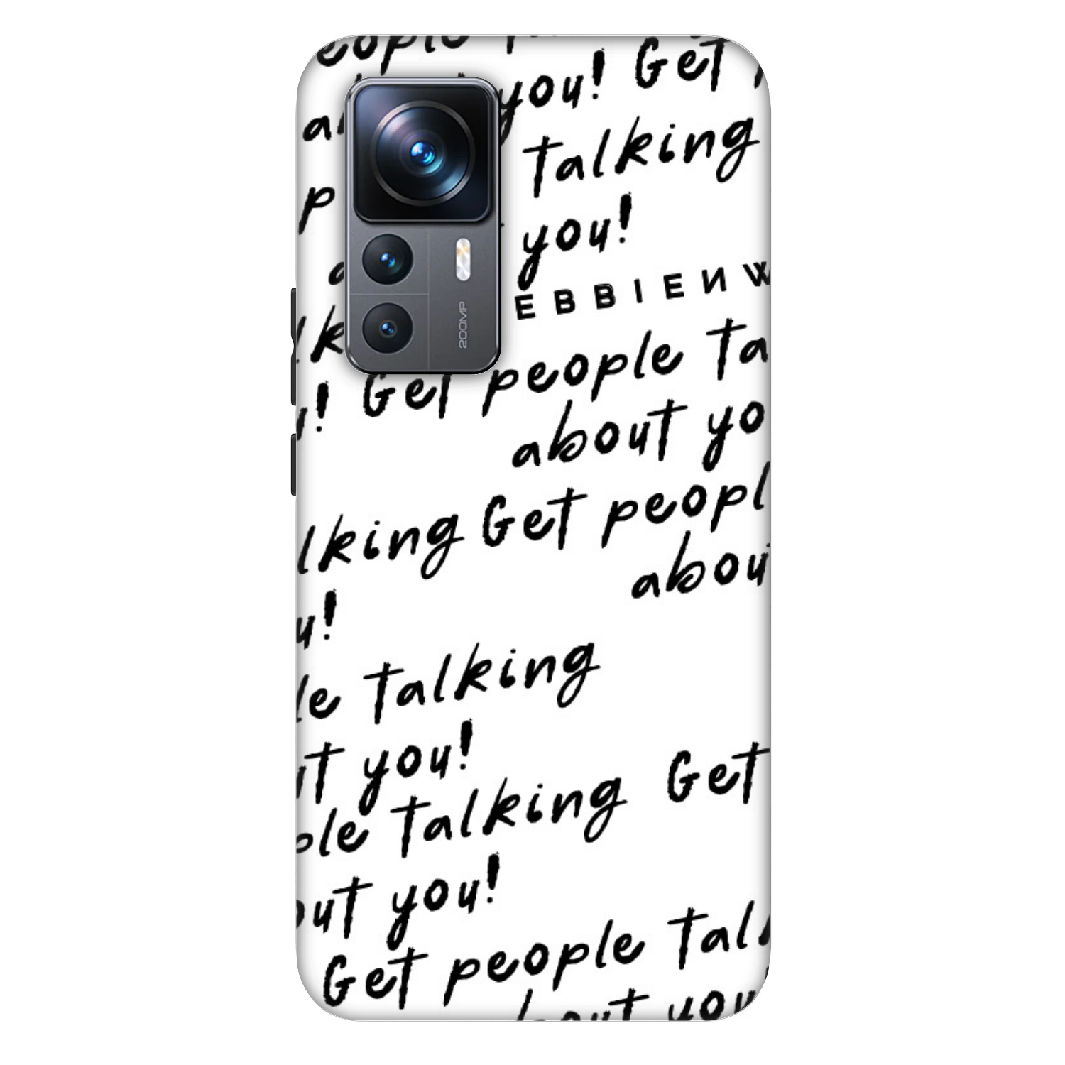 Picasee Fashion Case pentru Xiaomi 12T Pro - GET PEOPLE TALK ABOUT YOU