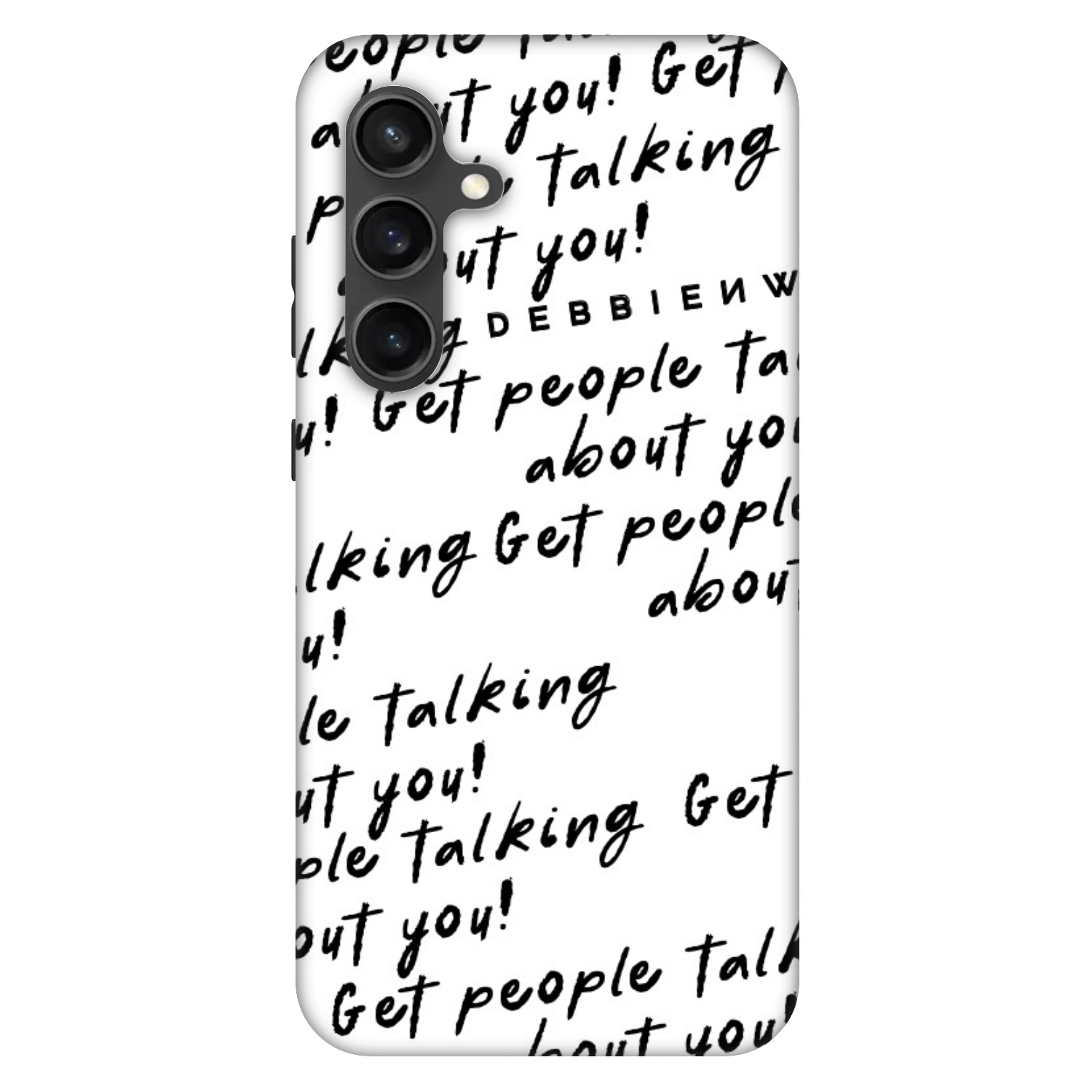 Picasee Fashion Case pentru Samsung Galaxy S24 FE S721B - GET PEOPLE TALK ABOUT YOU
