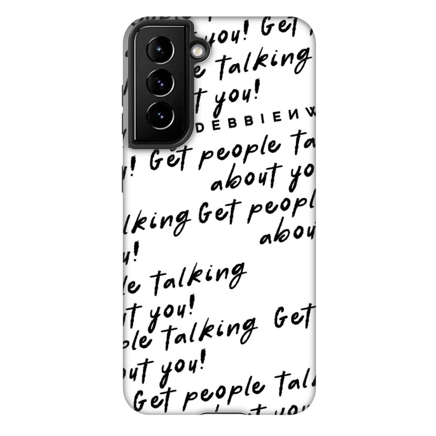 Picasee Fashion Case pentru Samsung Galaxy S22 5G - GET PEOPLE TALK ABOUT YOU