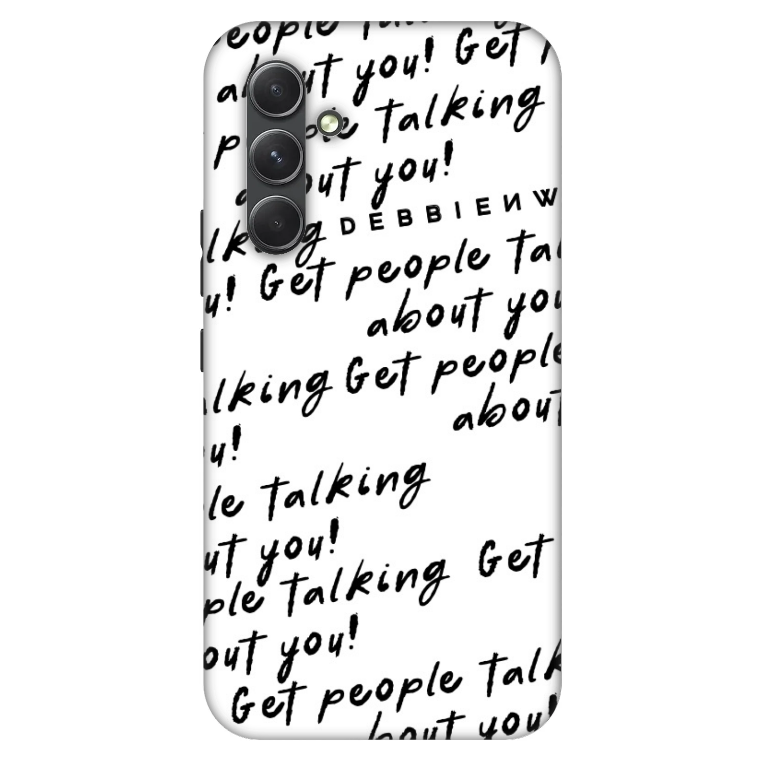 Picasee Fashion Case pentru Samsung Galaxy A54 5G A546B - GET PEOPLE TALK ABOUT YOU