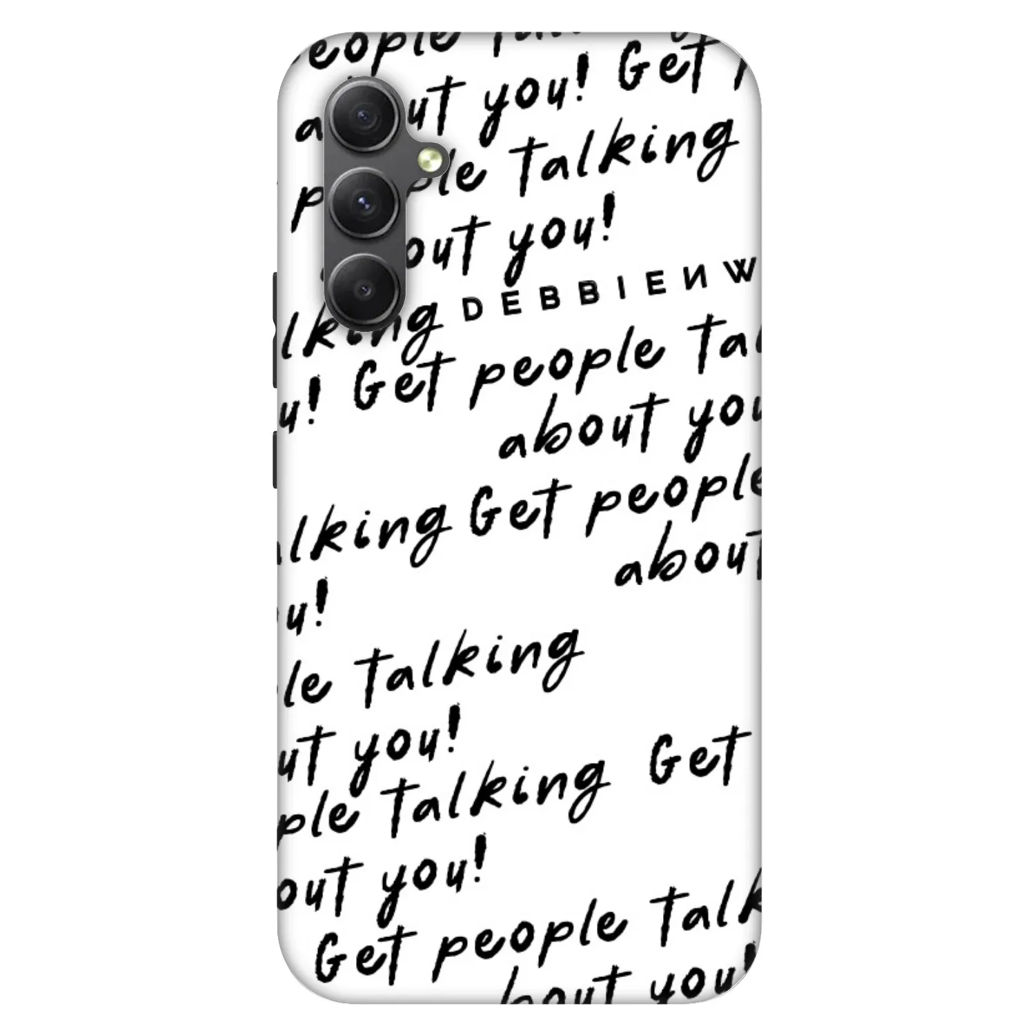 Picasee Fashion Case pentru Samsung Galaxy A34 5G A346B - GET PEOPLE TALK ABOUT YOU