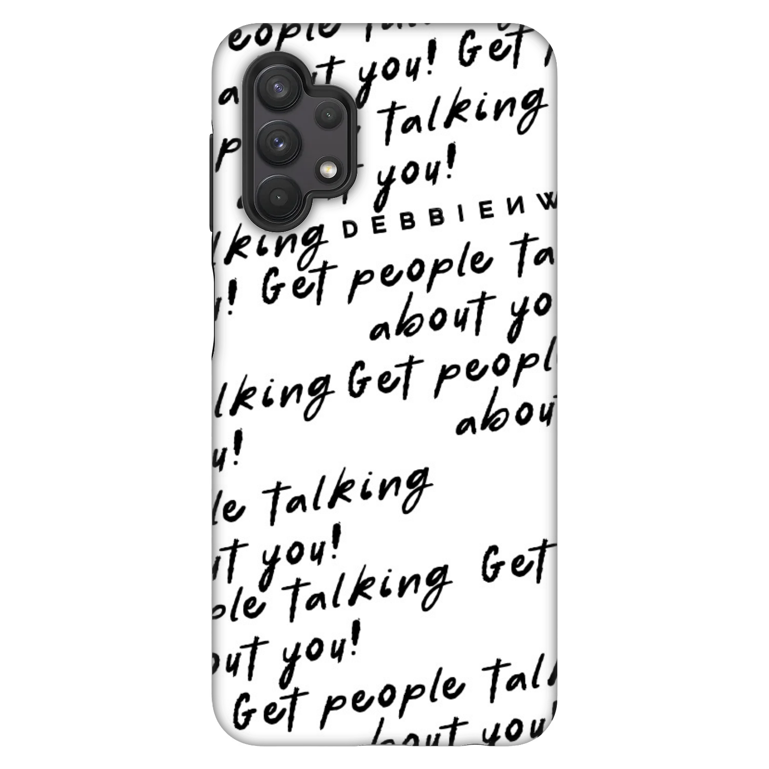 Picasee Fashion Case pentru Samsung Galaxy A32 5G A326B - GET PEOPLE TALK ABOUT YOU