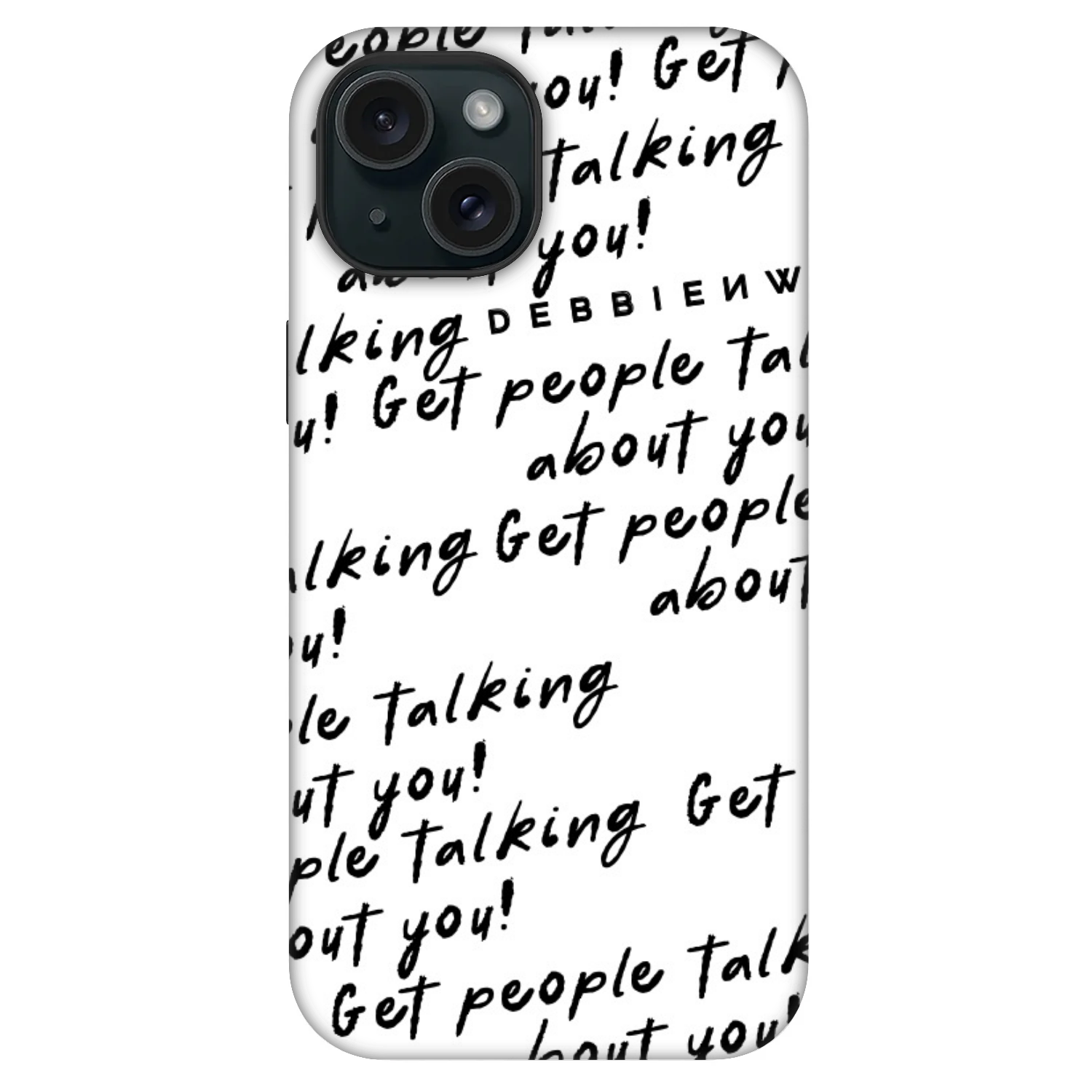 Picasee Fashion Case MagSafe pentru Apple iPhone 15 - GET PEOPLE TALK ABOUT YOU