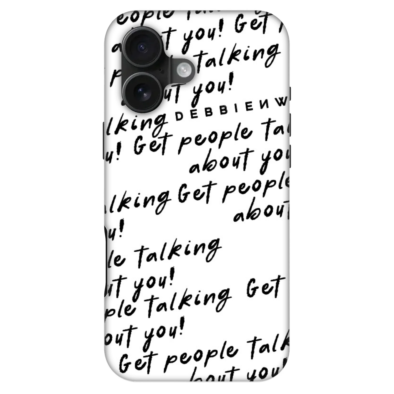 Picasee Fashion Case MagSafe pentru Apple iPhone 16 - GET PEOPLE TALK ABOUT YOU