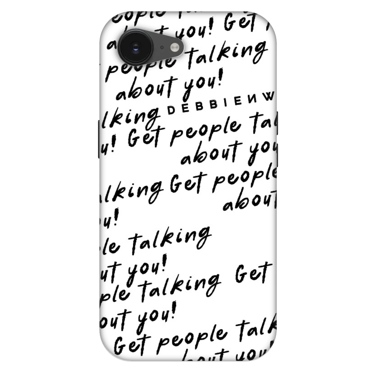 Picasee Fashion Case MagSafe pentru Apple iPhone 16e - GET PEOPLE TALK ABOUT YOU