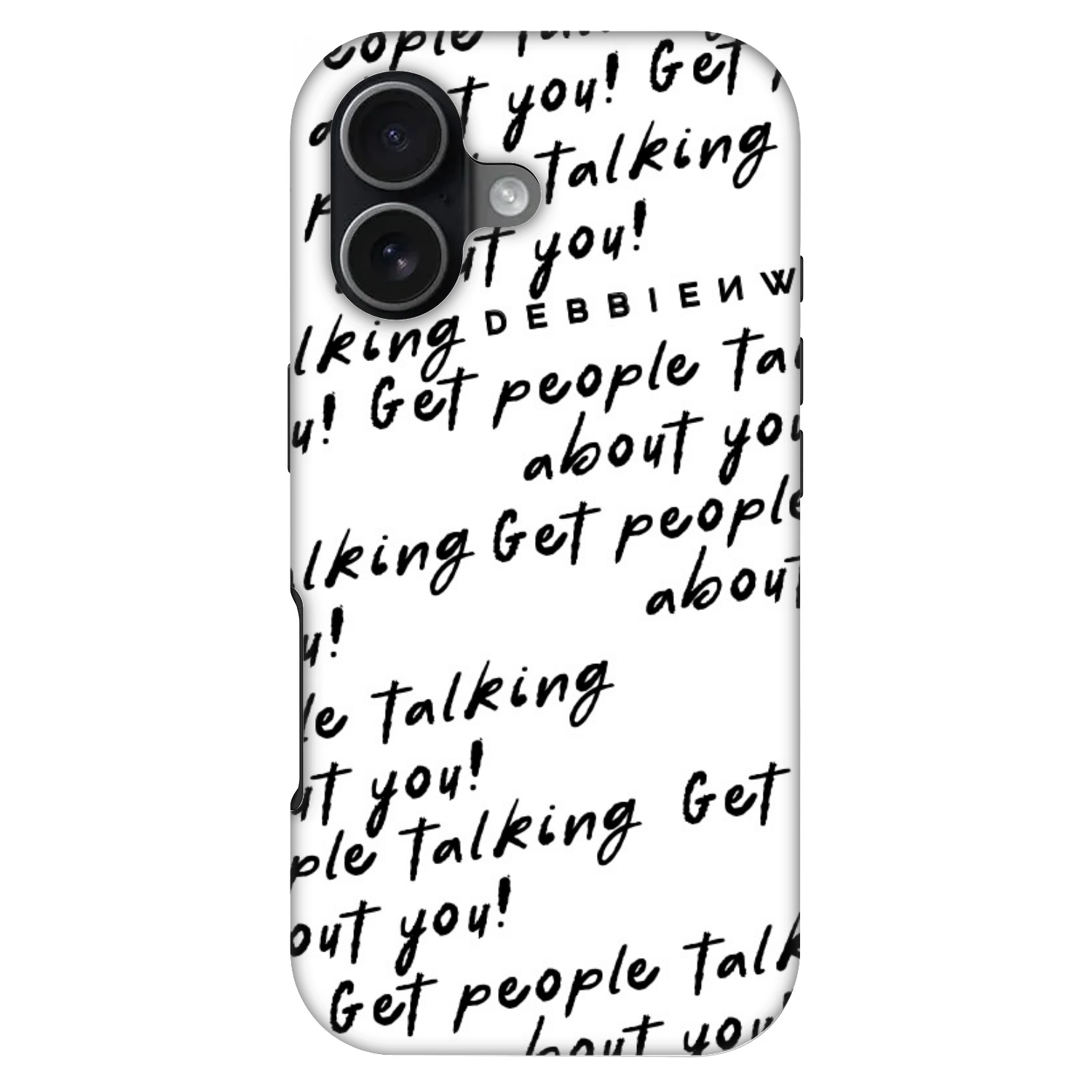 Picasee Fashion Case MagSafe pentru Apple iPhone 17 - GET PEOPLE TALK ABOUT YOU