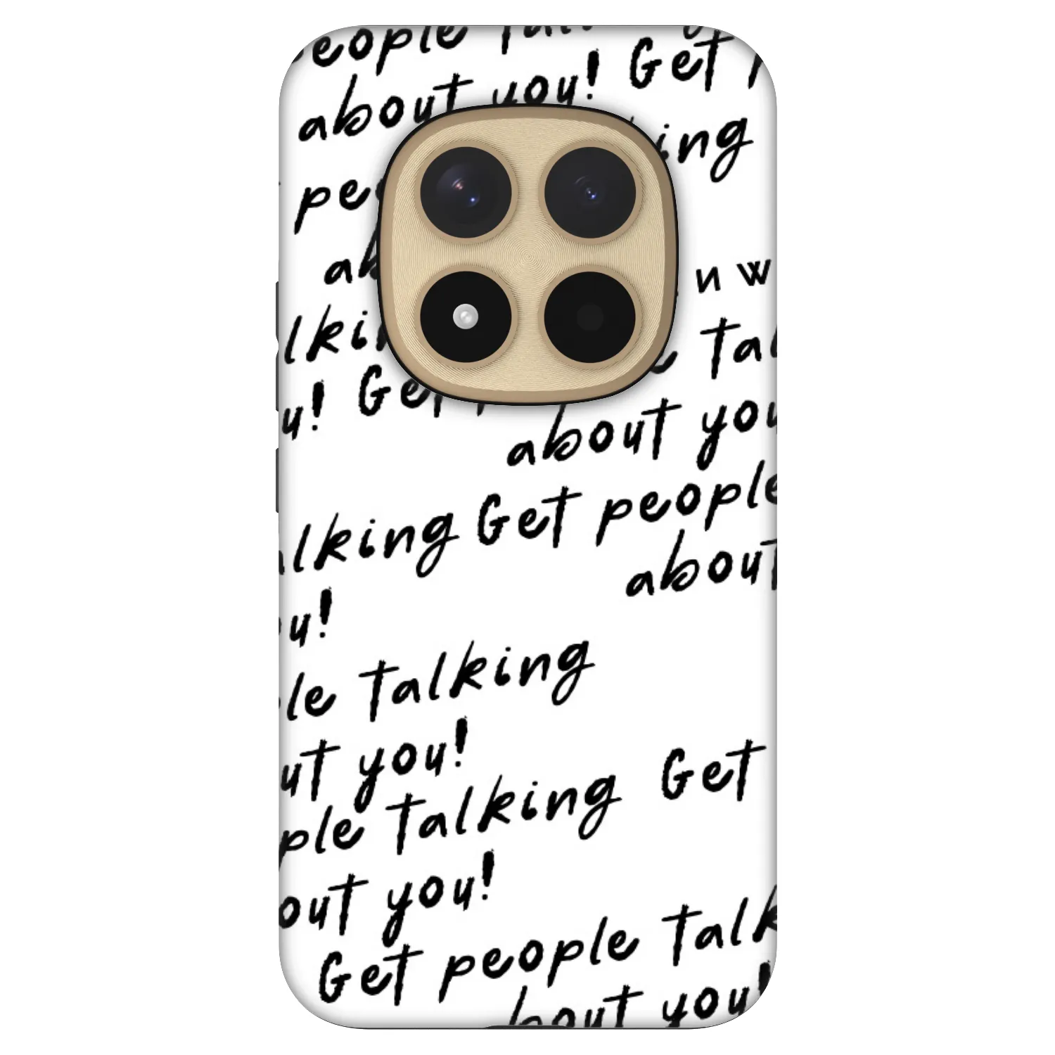 Picasee Fashion Case pentru Xiaomi Redmi Note 15 Pro+ - GET PEOPLE TALK ABOUT YOU