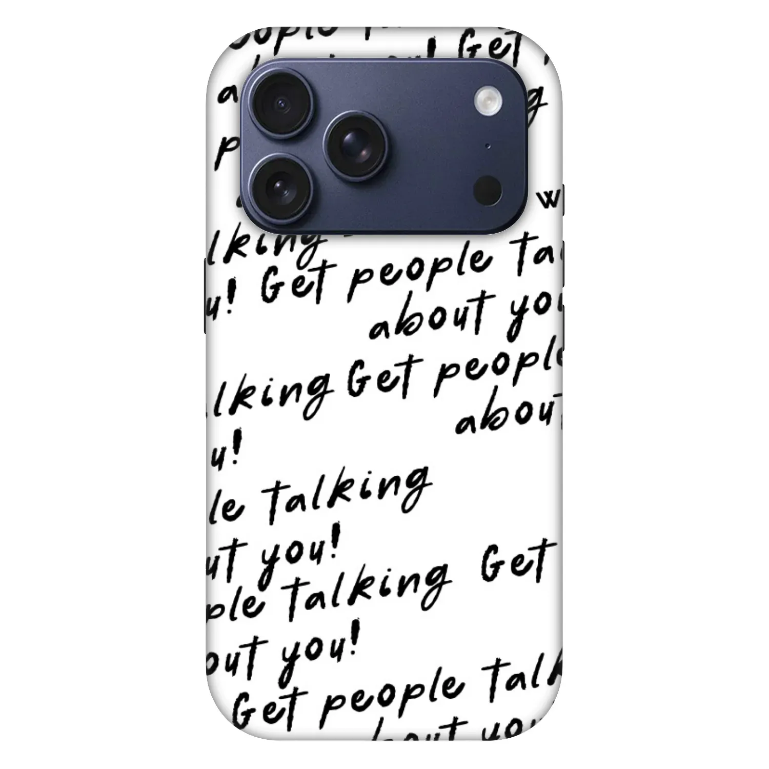 Picasee Fashion Case MagSafe pentru Apple iPhone 18 Pro - GET PEOPLE TALK ABOUT YOU
