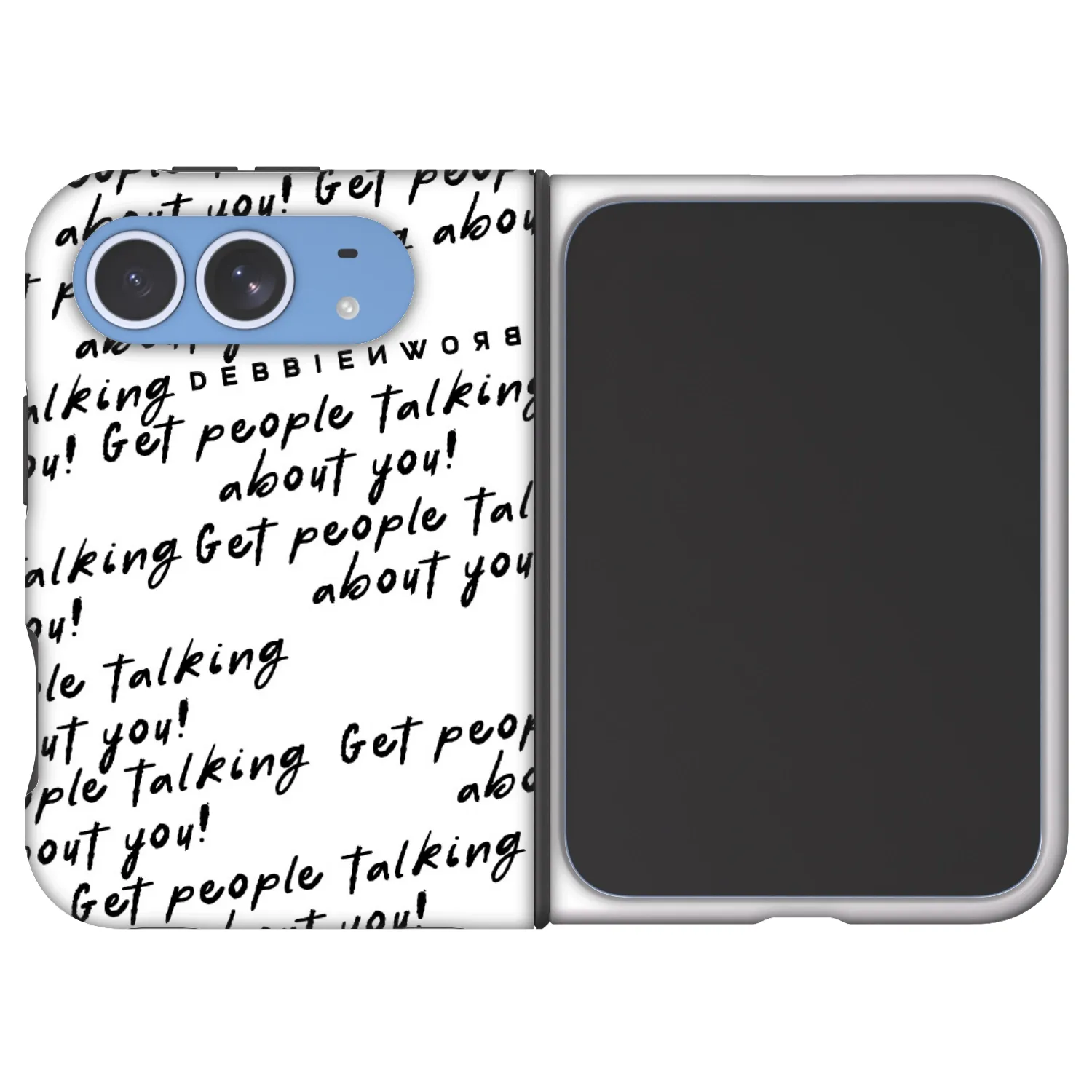 Picasee Fashion Case MagSafe pentru Apple iPhone Duo - GET PEOPLE TALK ABOUT YOU