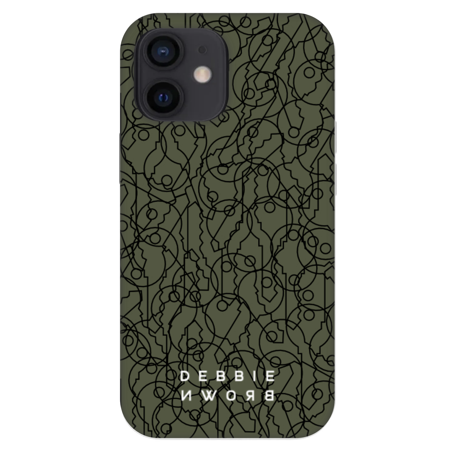 Picasee Fashion Case pentru Apple iPhone 12 mini - UNLOCK YOURSELF