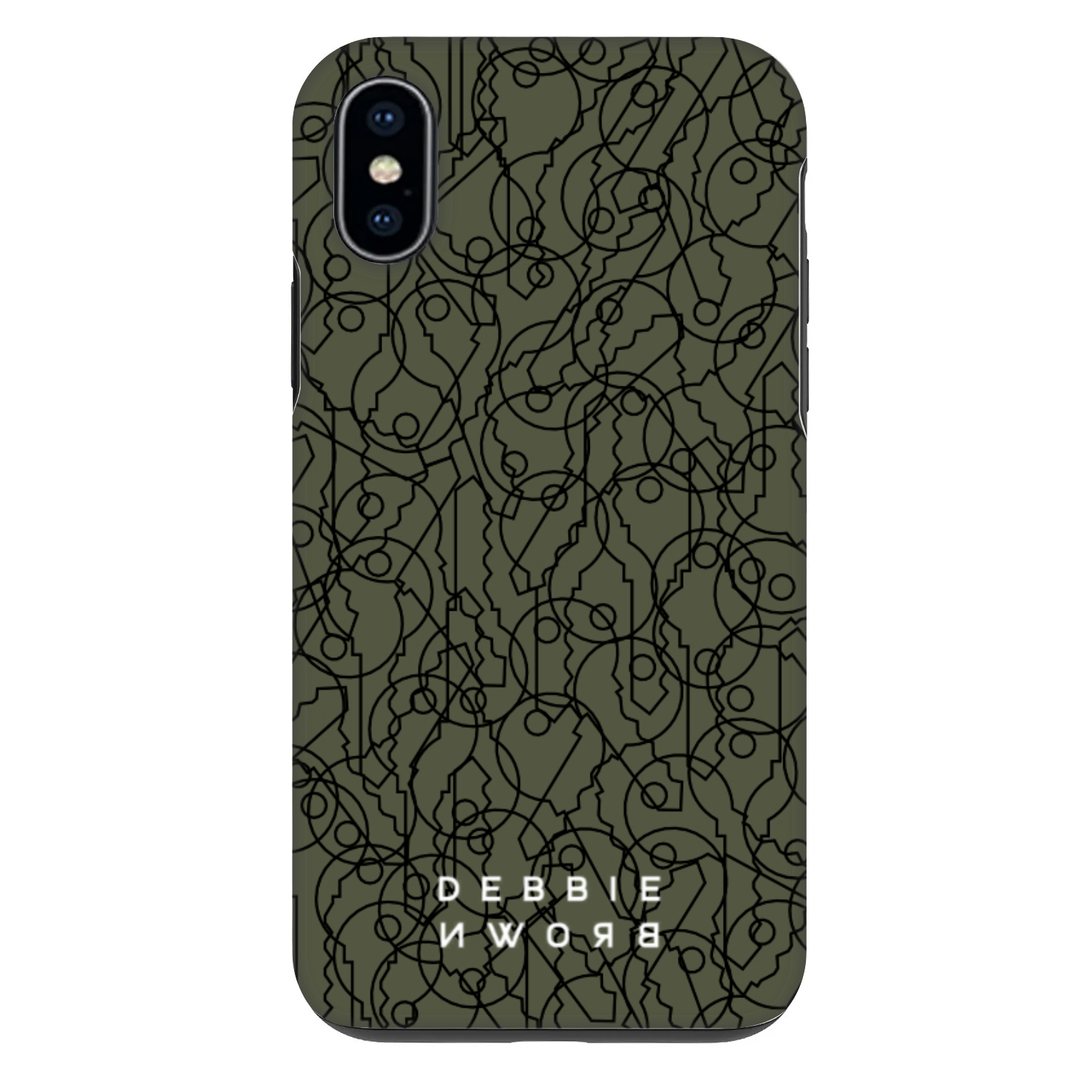 Picasee Fashion Case pentru Apple iPhone X/XS - UNLOCK YOURSELF