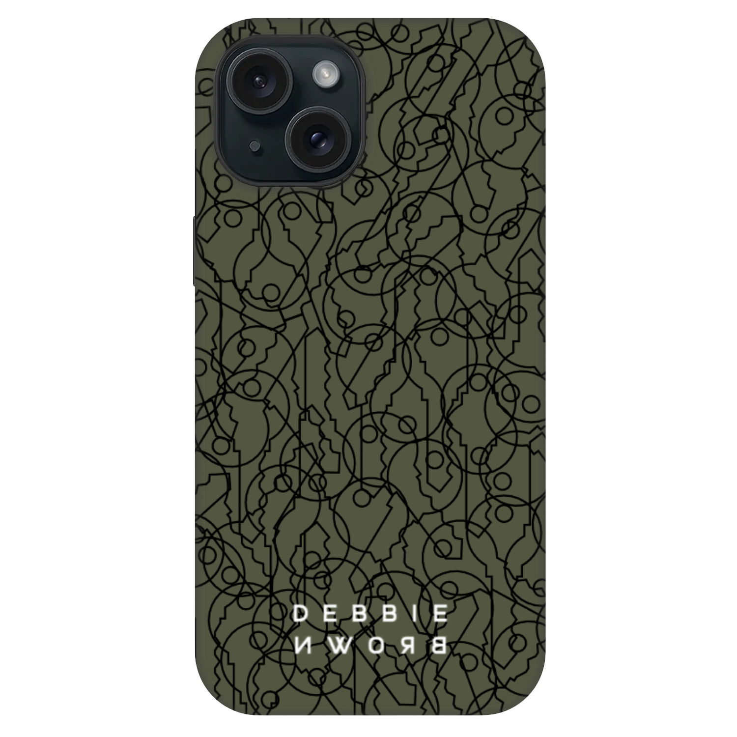 Picasee Fashion Case MagSafe pentru Apple iPhone 15 - UNLOCK YOURSELF