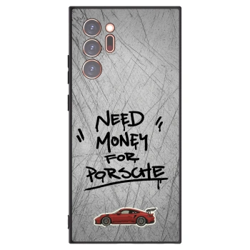 Picasee husă neagră din silicon pentru Samsung Galaxy Note 20 Ultra - Grey Drift