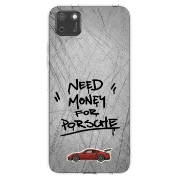 Picasee husă transparentă din silicon pentru Huawei Y5P - Grey Drift