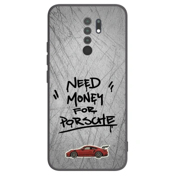 Picasee husă neagră din silicon pentru Xiaomi Redmi 9 - Grey Drift