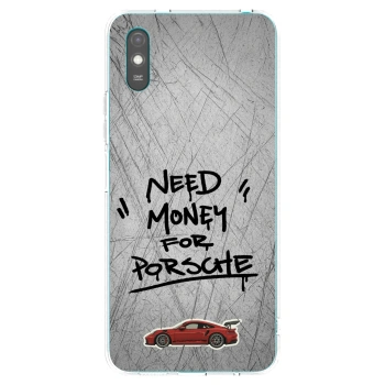 Picasee husă transparentă din silicon pentru Xiaomi Redmi 9A - Grey Drift