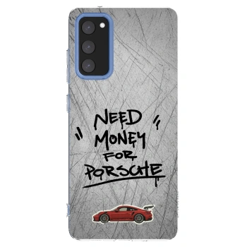Picasee husă transparentă din silicon pentru Samsung Galaxy S20 FE - Grey Drift