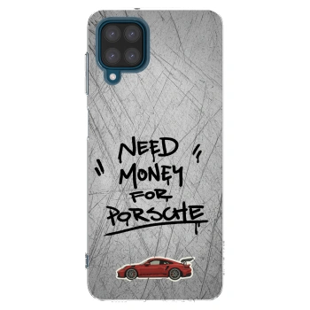 Picasee husă transparentă din silicon pentru Samsung Galaxy A12 A125F - Grey Drift