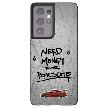 Picasee husă neagră din silicon pentru Samsung Galaxy S21 Ultra 5G G998B - Grey Drift