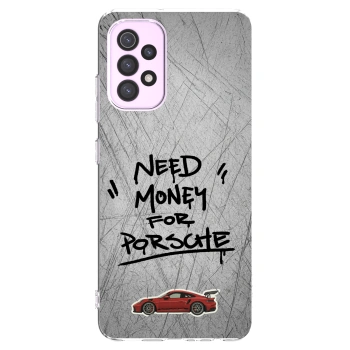 Picasee husă transparentă din silicon pentru Samsung Galaxy A32 5G A326B - Grey Drift