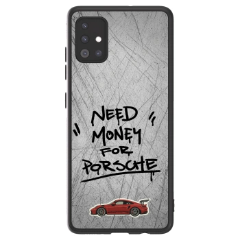 Picasee ULTIMATE CASE pentru Samsung Galaxy A51 A515F - Grey Drift