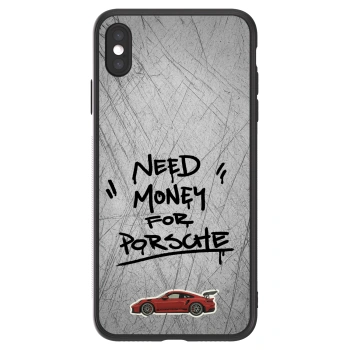 Picasee ULTIMATE CASE pentru Apple iPhone XS Max - Grey Drift