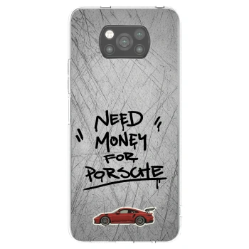 Picasee husă neagră din silicon pentru Xiaomi Poco X3 Pro - Grey Drift