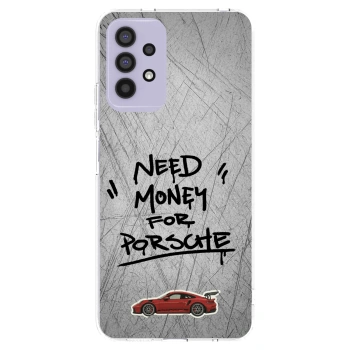 Picasee husă transparentă din silicon pentru Samsung Galaxy A32 4G SM-A325F - Grey Drift