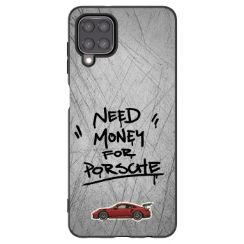 Picasee husă neagră din silicon pentru Samsung Galaxy M12 M127F - Grey Drift