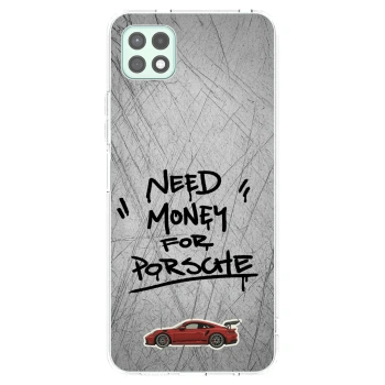 Picasee husă transparentă din silicon pentru Samsung Galaxy A22 A226B 5G - Grey Drift