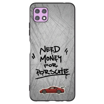 Picasee husă neagră din silicon pentru Samsung Galaxy A22 A226B 5G - Grey Drift