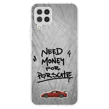 Picasee husă transparentă din silicon pentru Samsung Galaxy A22 A225F 4G - Grey Drift