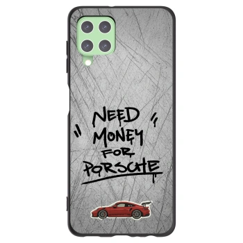 Picasee husă neagră din silicon pentru Samsung Galaxy A22 A225F 4G - Grey Drift