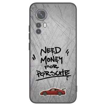 Picasee husă neagră din silicon pentru Xiaomi 12 - Grey Drift