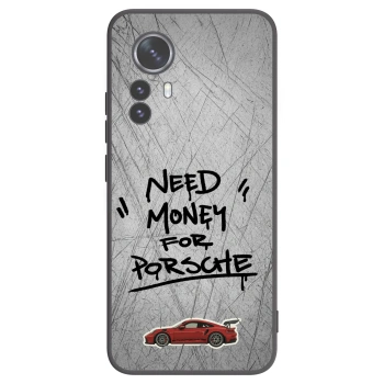 Picasee husă neagră din silicon pentru Xiaomi 12 Pro - Grey Drift