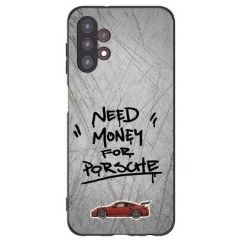 Picasee husă neagră din silicon pentru Samsung Galaxy A13 4G A135 - Grey Drift